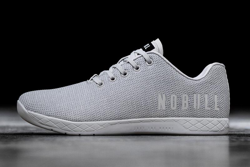Men's Nobull Arctic Heather Trainers Dark / Grey | SG F2298D